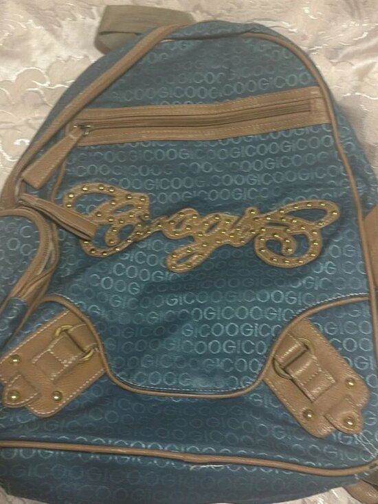 [BOGO] Vintage‎ Guess Blue Denim Backpack main image 3